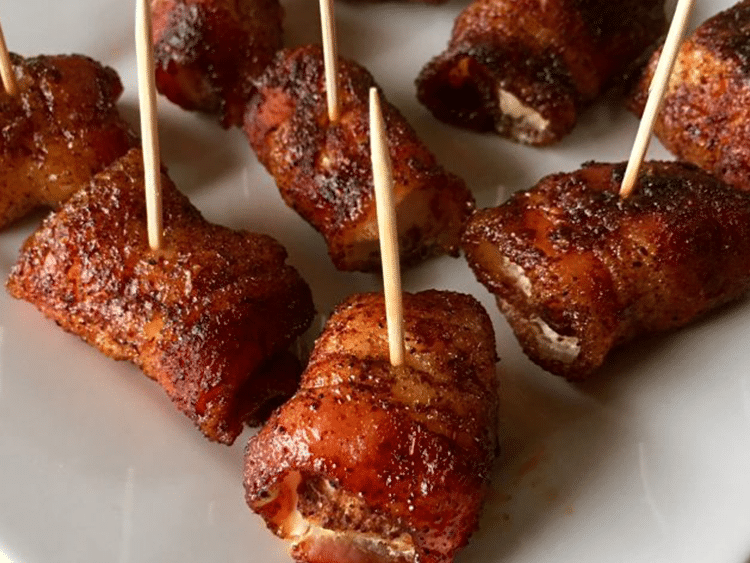 Chicken Bites Wrapped in Bacon