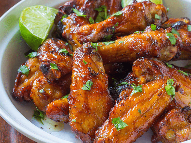 Chile Rubbed Wings