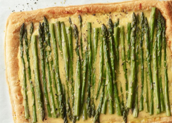 Simple Yet Elegant Asparagus and Cheese Tart Recipe