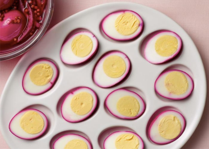 Beety Pickled Eggs