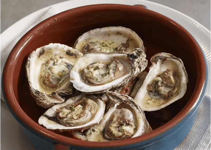 Roasted Oysters with Garlic-Parsley Butter