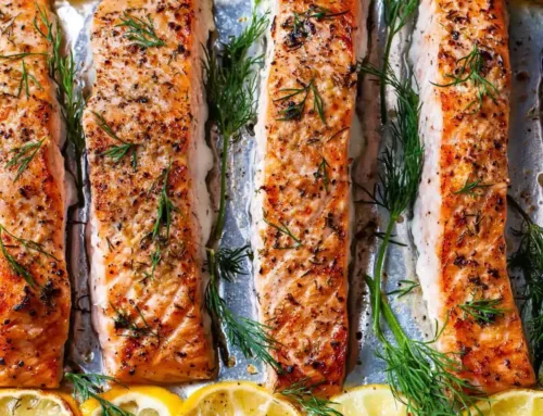 Baked Salmon with Dill