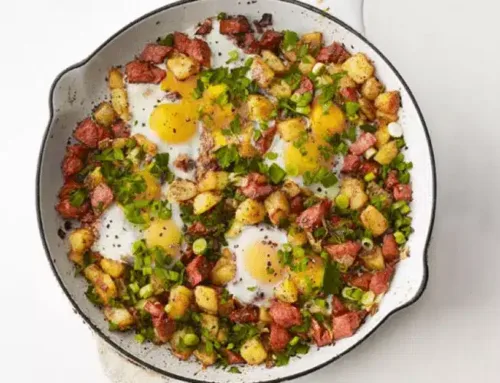 Skillet Hash and Eggs