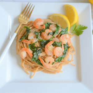 Garlic Butter Shrimp Pasta kitch-mystic-ct