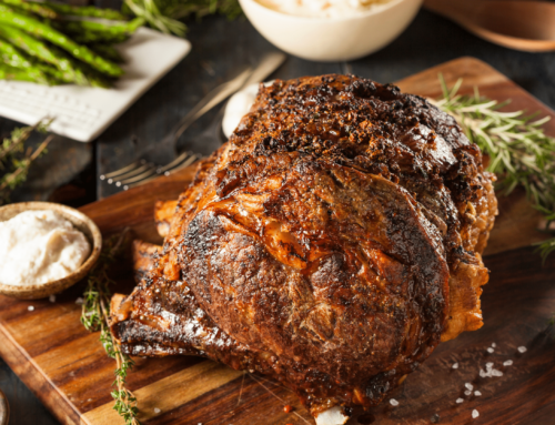 Roasted Garlic and Herb Prime Rib