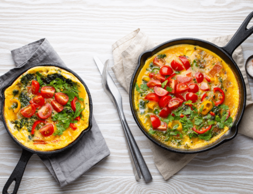 Tomato and Basil Breakfast Frittata