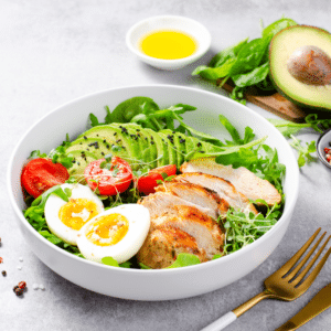Turkey and Avocado Salad kitch-mystic-ct