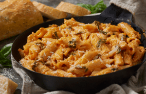 Creamy Tomato and Basil Penne kitch-mystic-ct