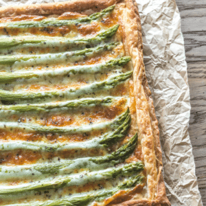 Asparagus and Goat Cheese Tart kitch-mystic-ct