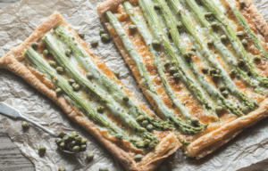 Asparagus and Goat Cheese Tart kitch-mystic-ct