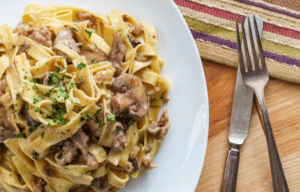 Vegetarian Mushroom Stroganoff kitch-mystic-ct
