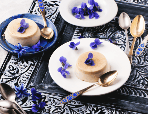 Honey Lavender Panna Cotta