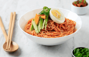 Bibim Guksu (Spicy Cold Noodles) kitch-mystic-ct