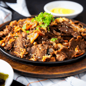 Bulgogi (Korean Marinated Beef) kitch-mystic-ct
