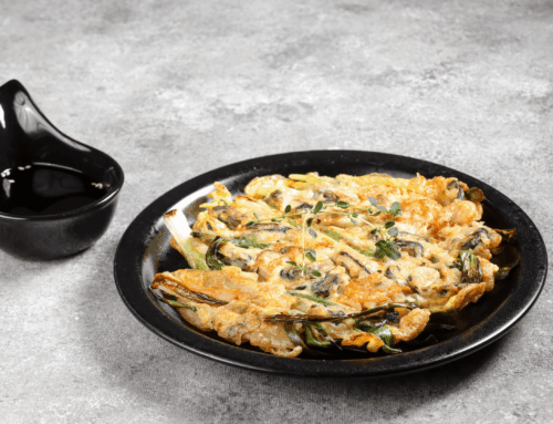 Haemul Pajeon (Seafood Scallion Pancake)