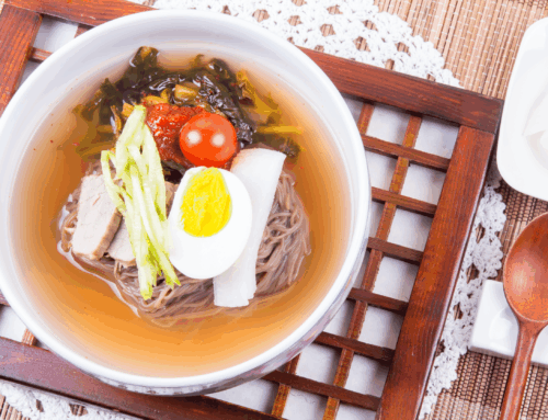 Mul Naengmyeon (Cold Buckwheat Noodles in Broth)
