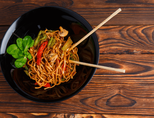 Cantonese-style Cold Noodles with Peanut Sauce