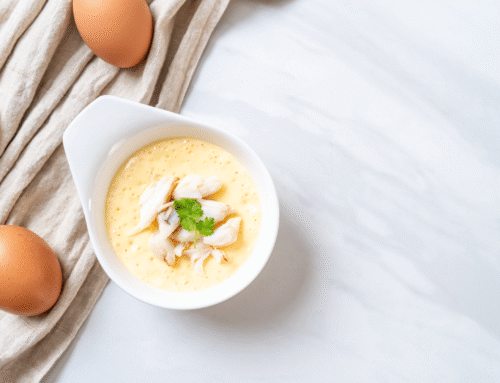 Chinese Steamed Egg Custard