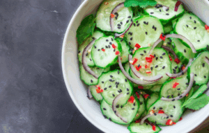 Chinese Style Cucumber Salad kitch-mystic-ct