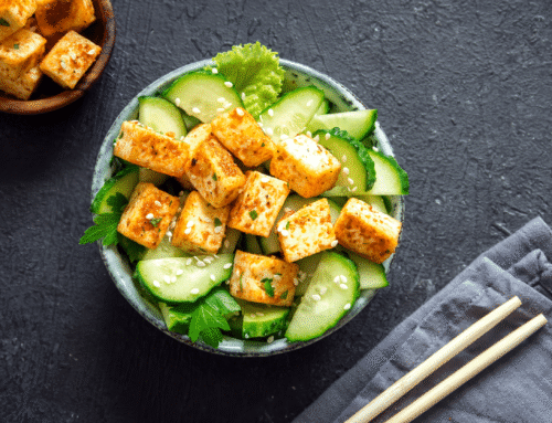 Chinese-style Cold Tofu Salad