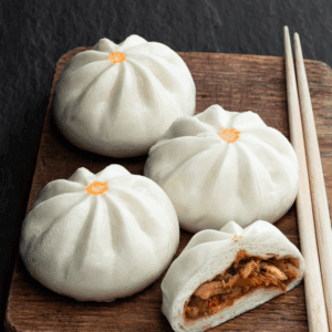 Steamed Bao Buns with Pork Filling kitch-mystic-ct