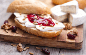 French Tartine with Jam and Brie kitch-mystic-ct