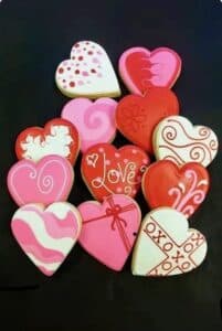Valentine Cookie Decorating
