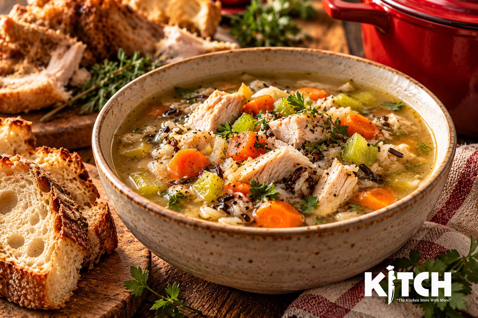 turkeyrice Roasted Cauliflower and Garlic Soup